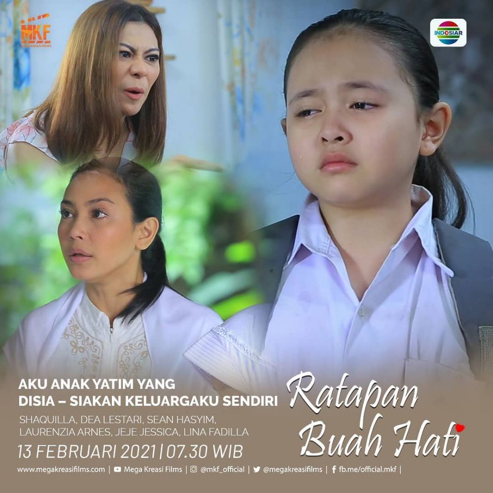 Pilu! Selain Istri, 9 Artis Cilik Dapat Peran Anak Tersakiti di FTV