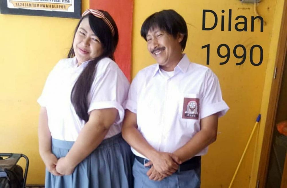 Dulu Penari, 9 Potret Lawas Vs Kini Mpok Yuni 'Tukang Ojek Pengkolan'