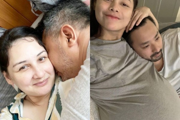 10 Potret Artis Leyeh-Leyeh ke Pasangan, Bikin Baper Aja!