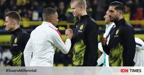 Erling Haaland Dan Kylian Mbappe Di UCL, The Next CR-Messi?