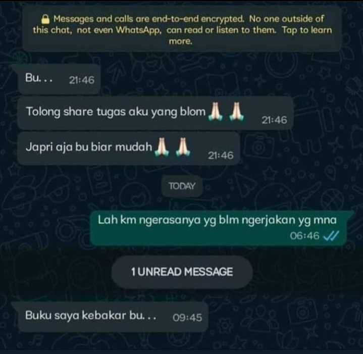 10 Chat WhatsApp Warga +62 yang Bikin Geleng-Geleng Kepala