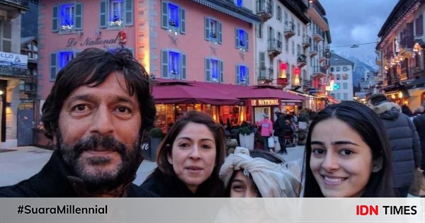 Terpandang, 9 potret keluarga ananya panday yang kian kompak