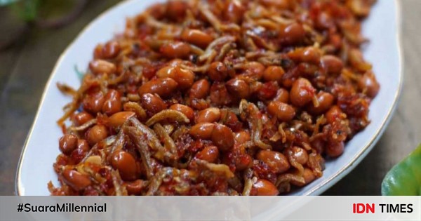 Resep Sambal Teri Kacang Yang Sedap Cara Bikinnya Gampang