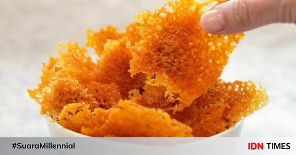 Resep keripik keju yang gurih, cuma butuh 1 bahan!