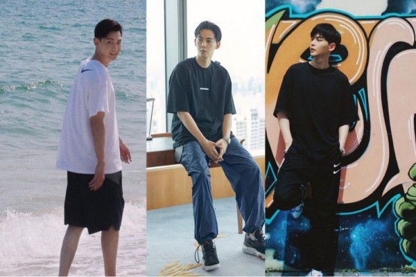 9 Inspirasi Padu Padan Oversized T Shirt Ala Tang Xiao Tian