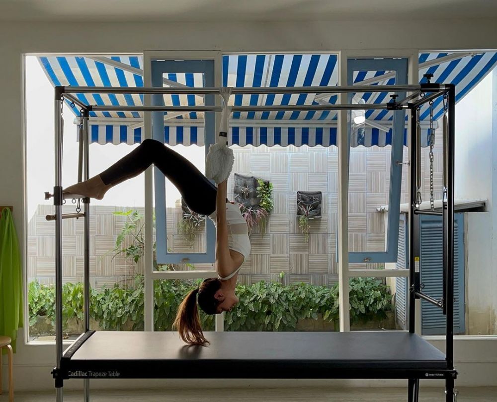 Makin Bugar! 9 Pesona Mikha Tambayong Saat Workout