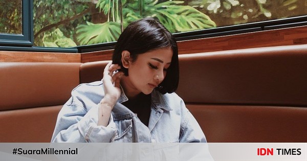 Potret terbaru mutia ayu dengan rambut pendek