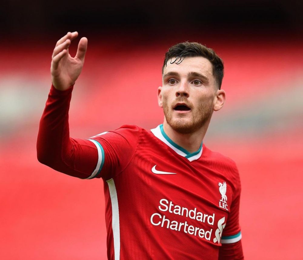 Potret Keren Andrew Robertson, Bek Liverpool Asal Skotlandia