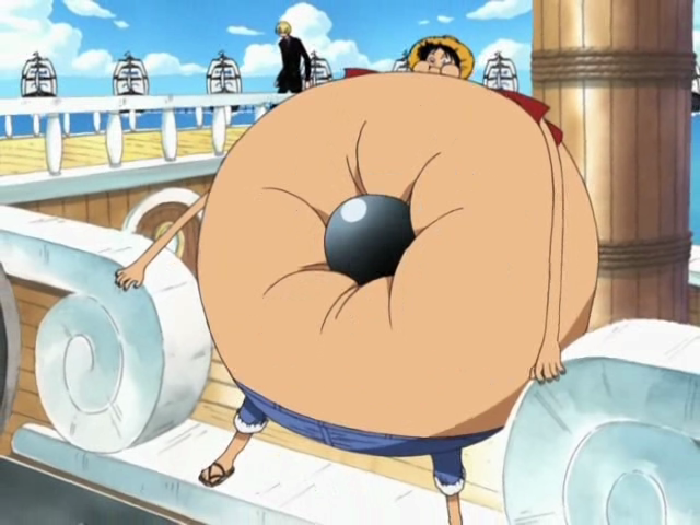 7 Karakteristik Tubuh Karet Ichino Sencho Monkey D Luffy di One Piece
