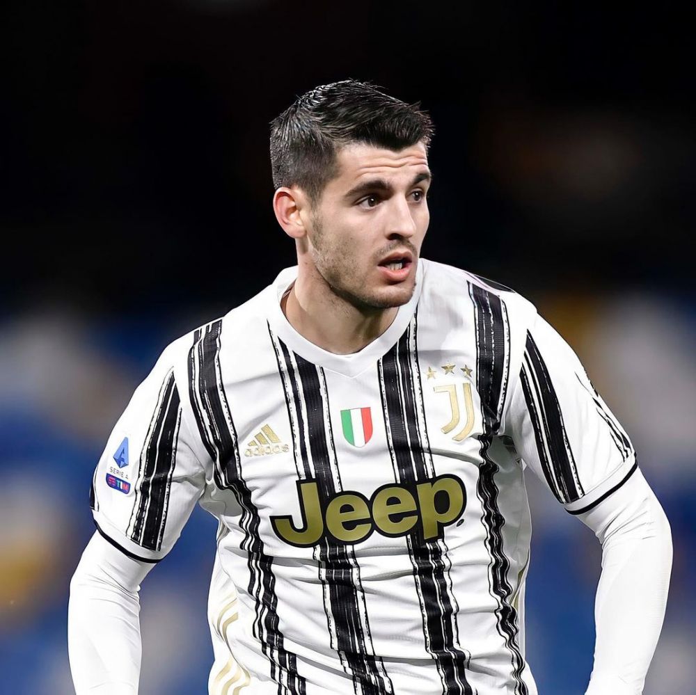 Juventus Menang, Morata dan Allegri Malah Ribut