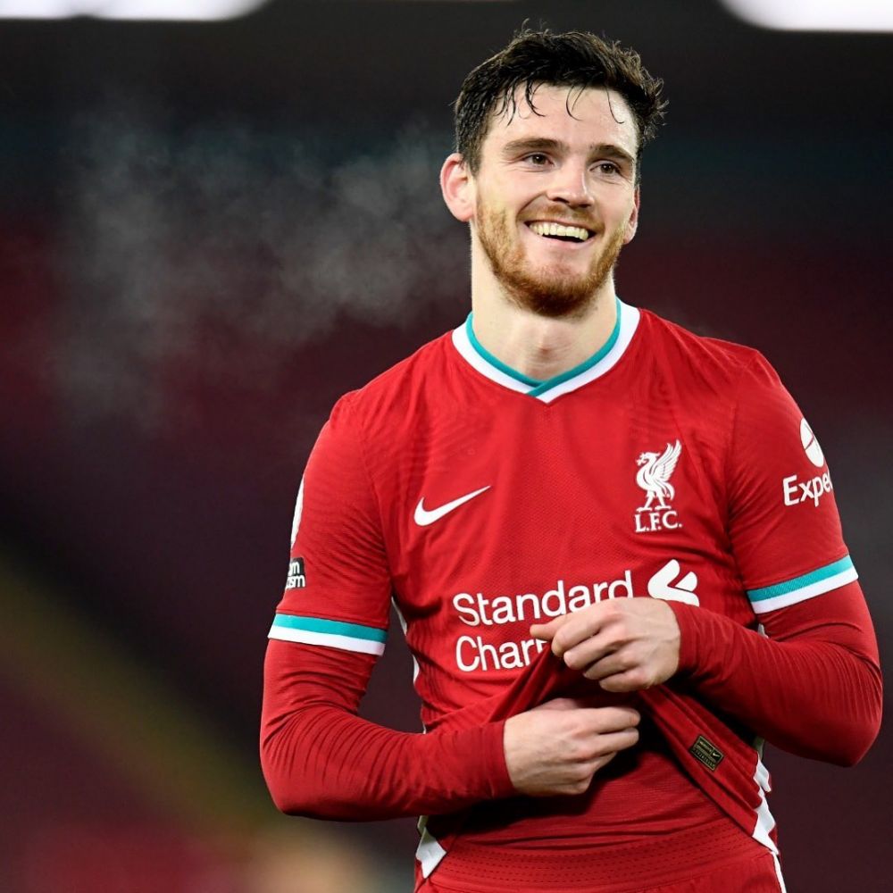 Potret Keren Andrew Robertson, Bek Liverpool Asal Skotlandia