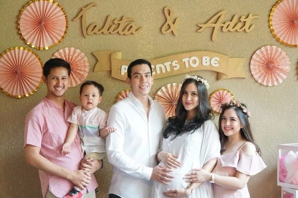 10 Momen Baby Shower Talita Bachtiar, Adik Ipar Tasya Kamila