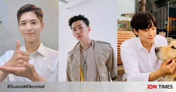 9 model rambut pria korea untuk wajah bulat