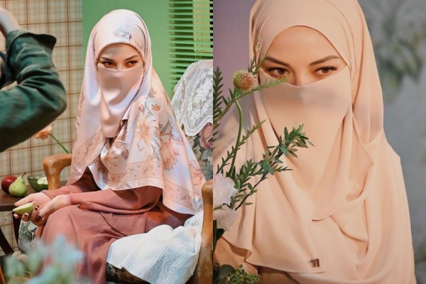 10 Potret Neelofa, Adik Ipar Engku yang Merupakan Artis Top Bercadar