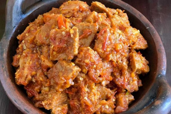 Resep Sambal Bajak Daging Sapi