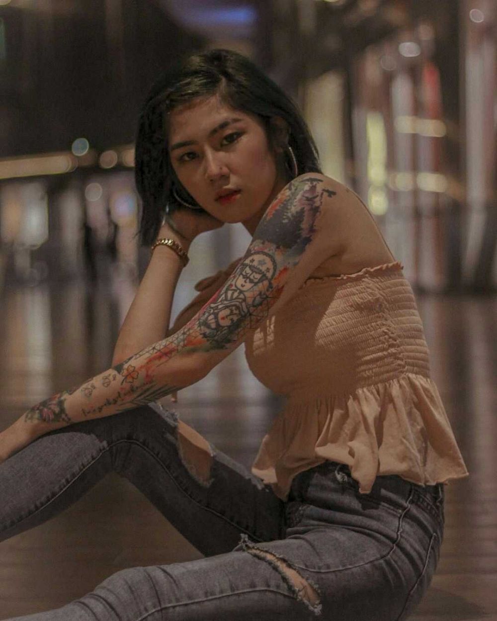 9 Potret Listy Chan Pamer Tato di Tubuh, Bikin Gagal Fokus