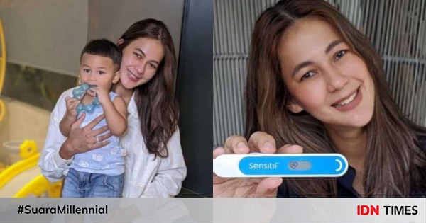 10 potret paula verhoeven umumkan hamil anak kedua, kiano punya adik!