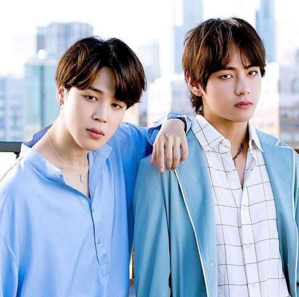 9 Fakta Menarik Persahabatan V Dan Jimin BTS, Bromance Goals