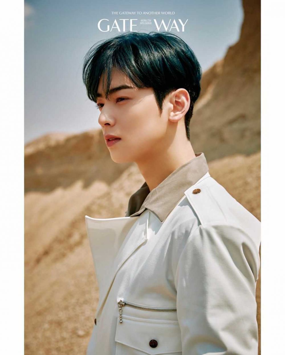 10 Potret Side Profile Memesona Cha Eunwoo ASTRO