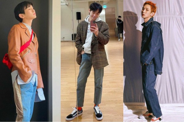 9 Inspirasi Padu Padan Blue Jeans ala Key SHINee yang Kekinian Abis