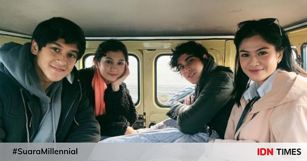 Jahat di bhsi, potret hana saraswati akrab dengan para artis