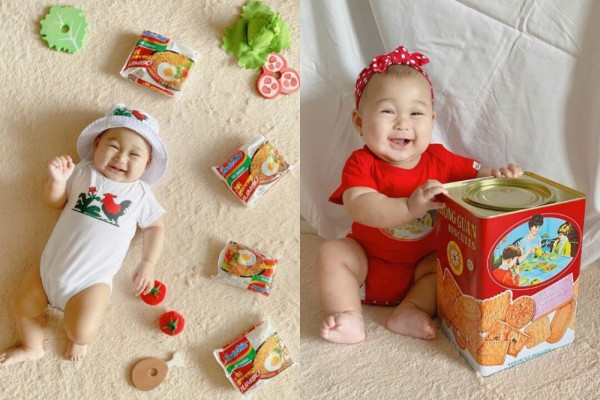 9 Potret Gemas Anak Dian Pelangi yang Murah Senyum, Bak Model Cilik!