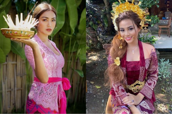 11 Potret Aktris Indonesia Saat Kenakan Busana Adat Bali 