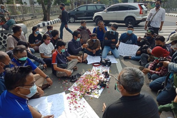 Kekerasan Dialami Jurnalis Kian Masif, AJI Bandar Lampung dan LBH Gelar Diskusi