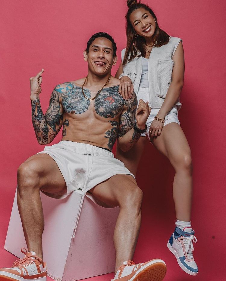 Potret Bugar Ganindra Bimo Dan Andrea Dian Body Goals