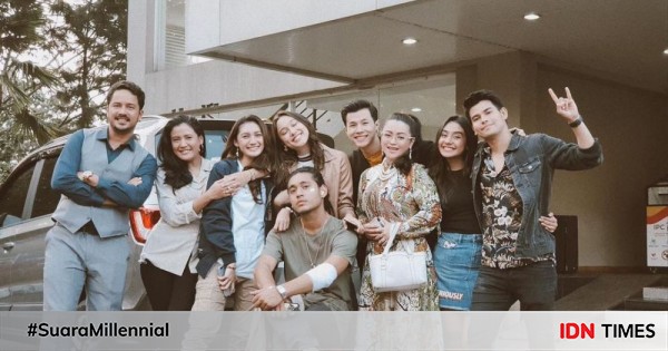 Potret kebersamaan pemain love story the series