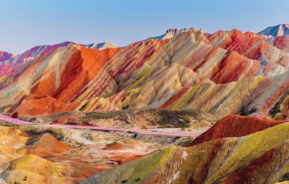 9 Pesona Menawan Zhangye Danxia, Surganya Wisata Alam di China