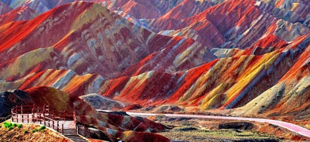 9 Pesona Menawan Zhangye Danxia, Surganya Wisata Alam di China