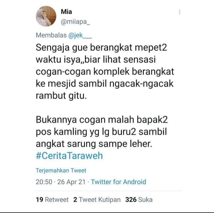 Ceruta taraweh