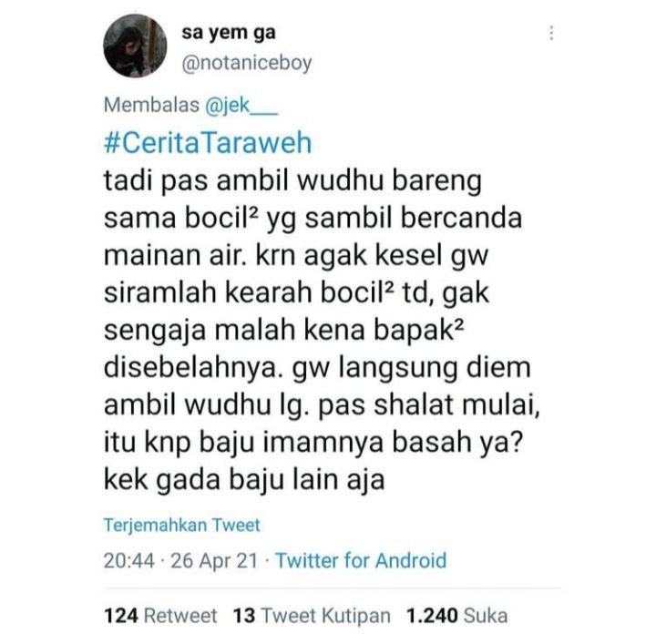 Ceruta taraweh