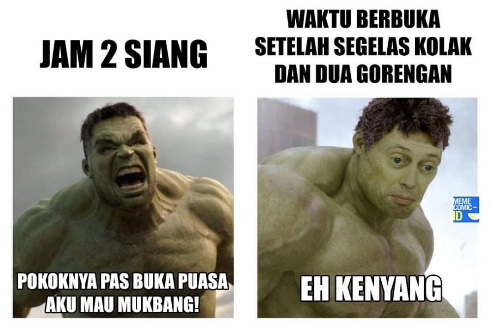 10 Meme Perubahan Ekspresi Wajah Mendadak Bikin Bengek