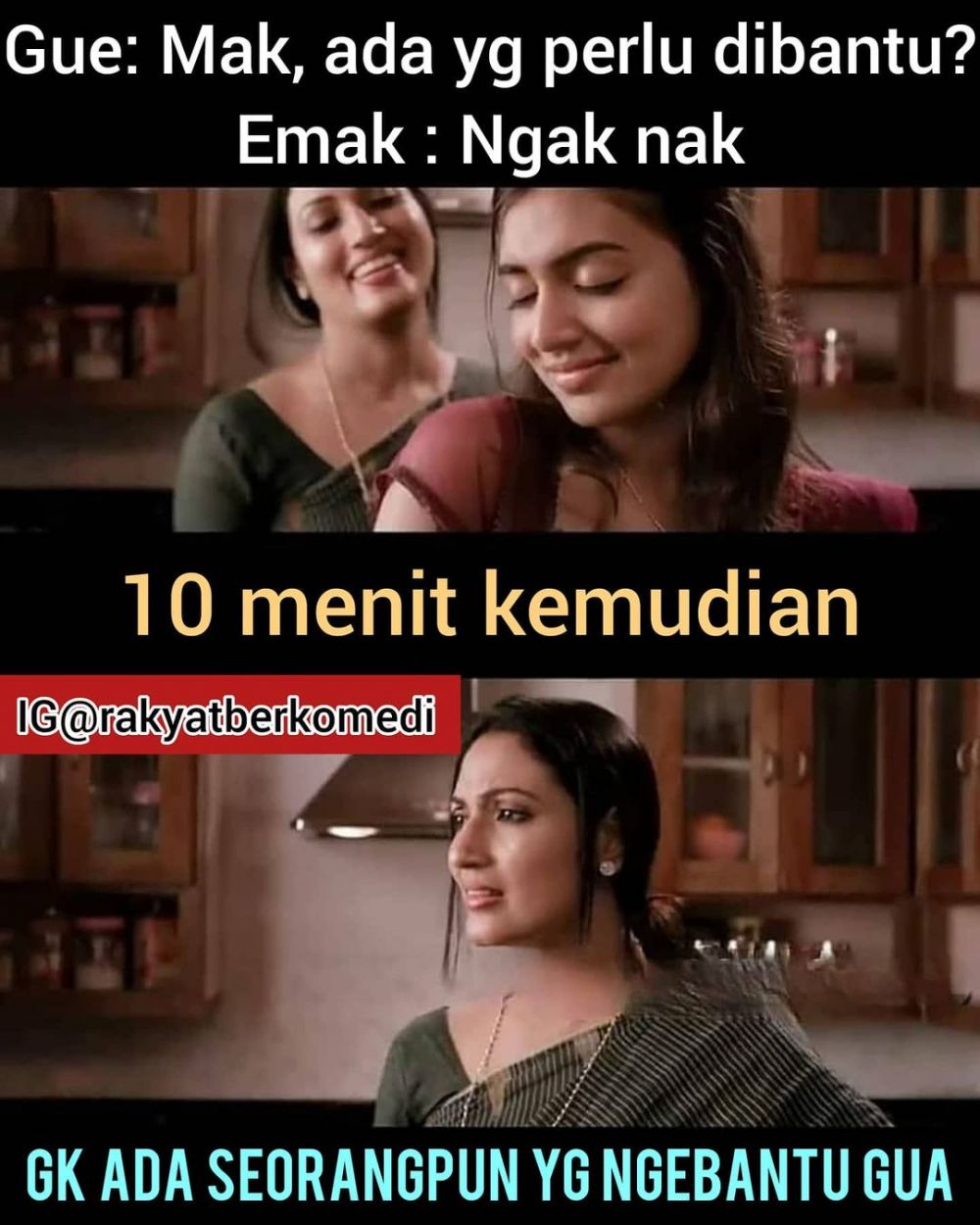 10 Meme Kocak Pemikiran Emak Emak Pasti Pernah Kamu Rasakan