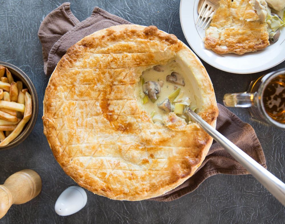 Steak Mushroom pie