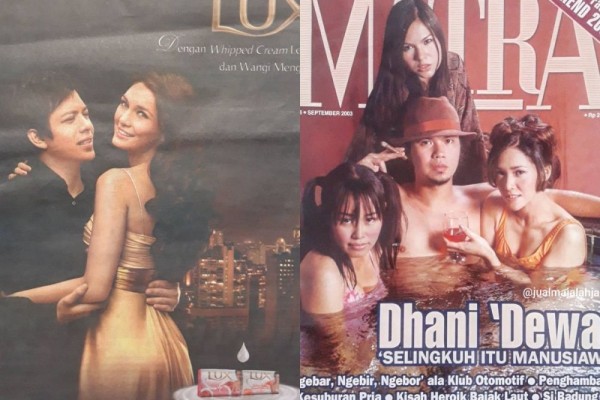 #AGP 10 Potret Selebriti Berpasangan Dalam Cover Majalah Jadul, Mesra!