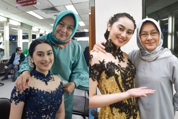 10 Potret Memes Prameswari Bersama Ibunda yang Seorang Penyiar TV