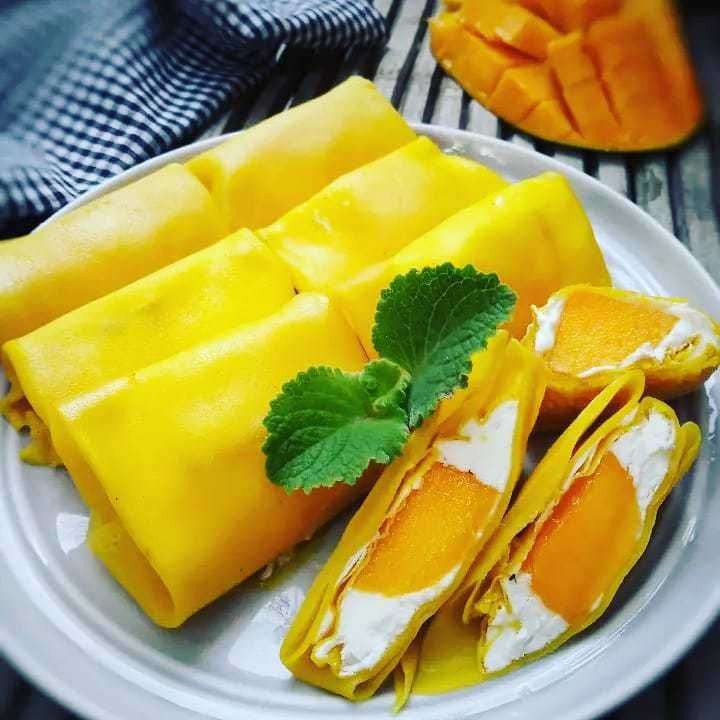 Resep Pancake Mangga, Rasanya Creamy Sekaligus Menyegarkan