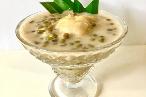 Resep Bubur Kacang Hijau Durian Aromanya Khas