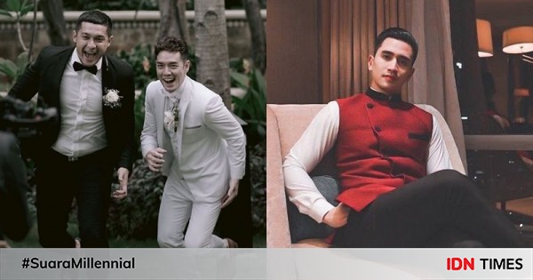 10 pesona artis waktu jadi groomsmen, bikin kelepek-kelepek 