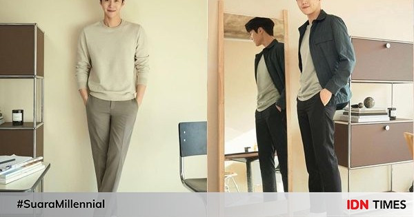 10 ide outfit kasual ala kim seon ho, simpel dan elegan!