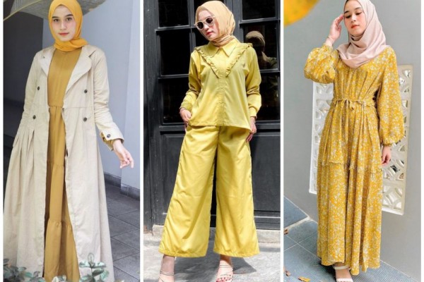10 Ide Outfit Nuansa Kuning ala Ananda Zahira, Manis dan Fresh!