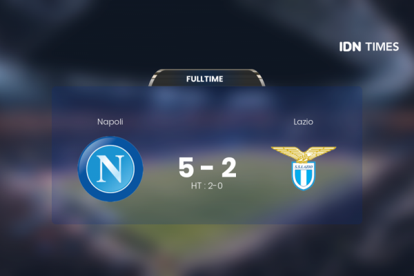 Secara Dramatis, Napoli Akhirnya Tumbangkan Lazio 5-2