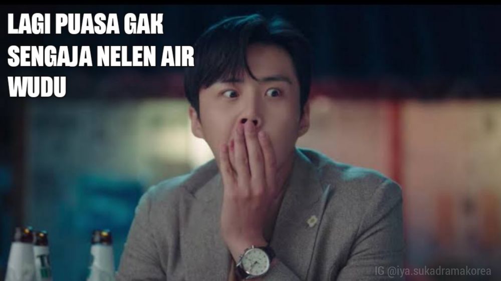 10 Meme Drama Korea Soal Puasa Ramadan Ini Kocak Abis