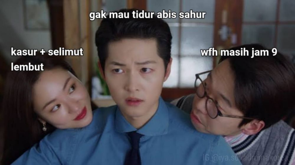 10 Meme Drama Korea Soal Puasa Ramadan Ini Kocak Abis