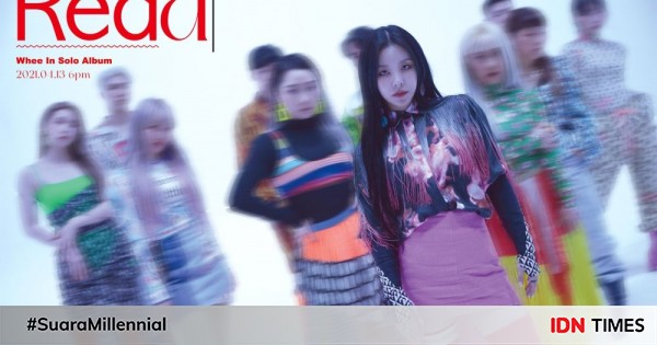 Potret kece wheein mamamoo di mv water color