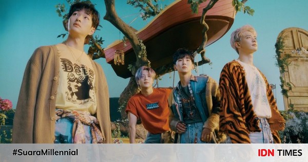 Potret shinee di teaser album repackage atlantis