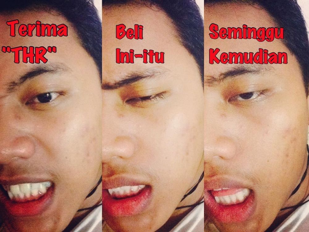 12 Meme Kocak Orang Dapat THR, Ibarat Panas Setahun Hujan Sehari